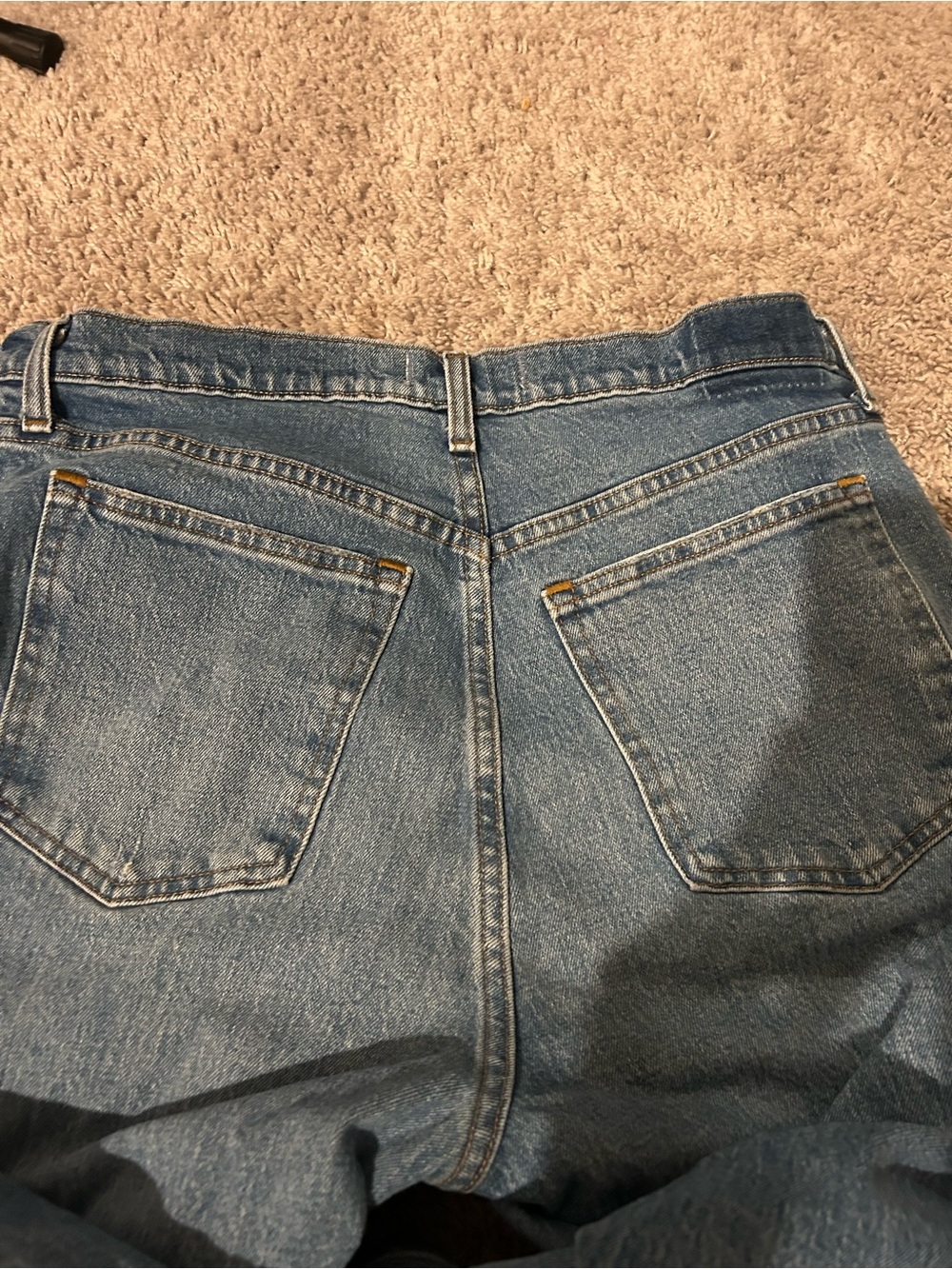 Abercrombie & Fitch Light Blue Ultra High Rise Jeans - Picture 2 of 5